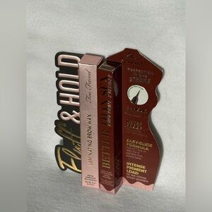 Too Faced Fluff & Hold Brow Wax And Brown Better Than Sex Liquid Eyeliner